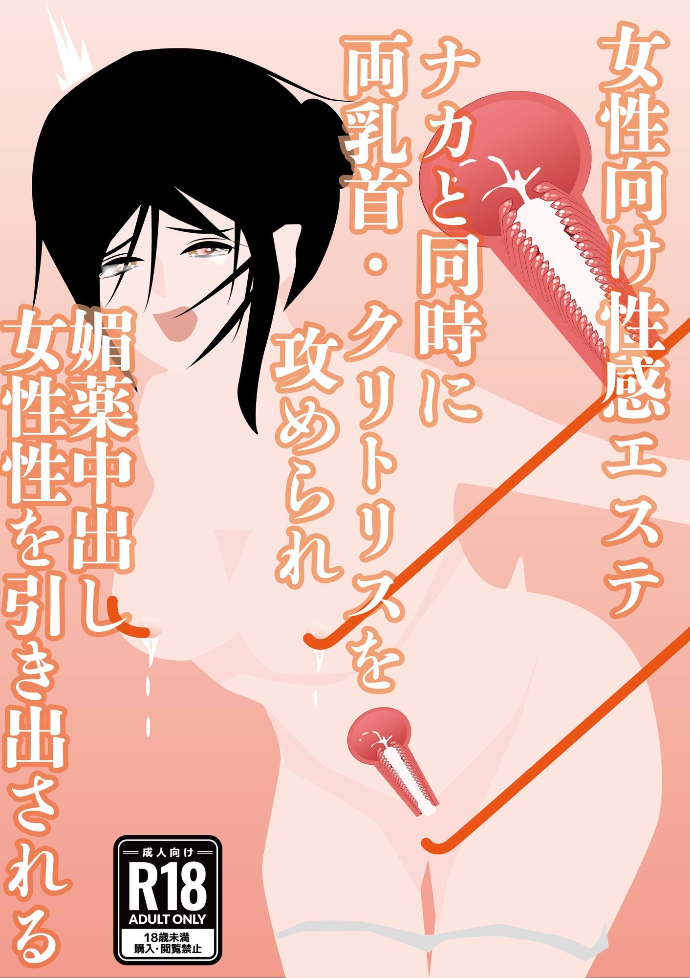 【女性向け性感エステ】ナカと同時に両乳首・クリトリスを攻められ、媚薬中出し、女性性を引き出される サンプル1ページ目