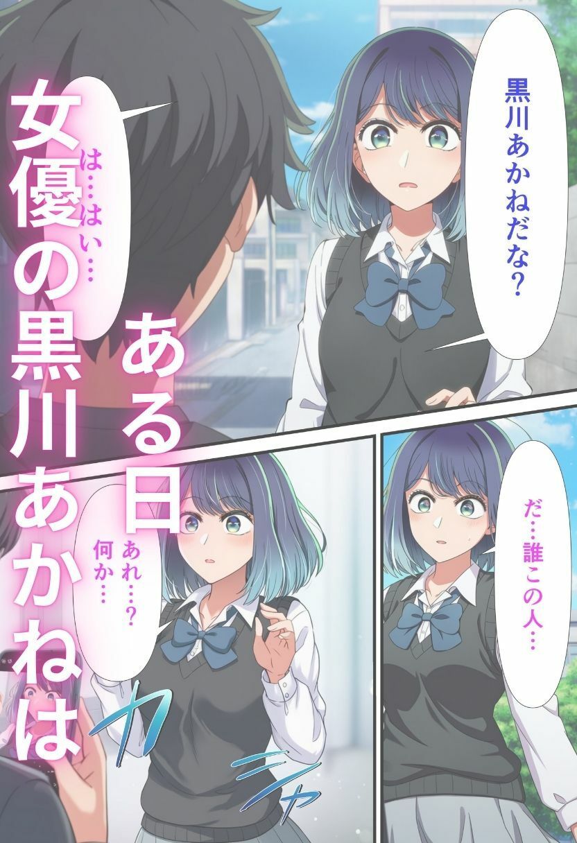 黒川あ〇ねが催〇で認識改変されて知らない男とラブラブ欲情えっちする話とその顛末 サンプル1ページ目