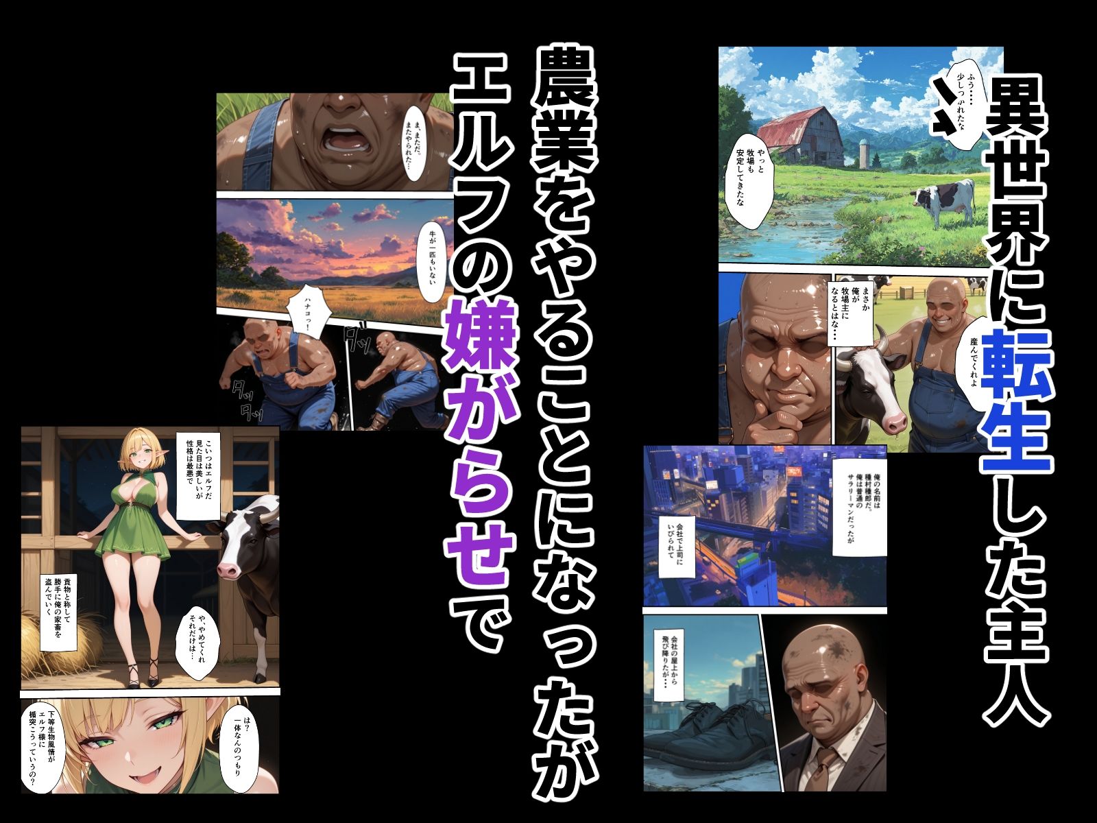 エルフ牧場を作ろう サンプル1ページ目