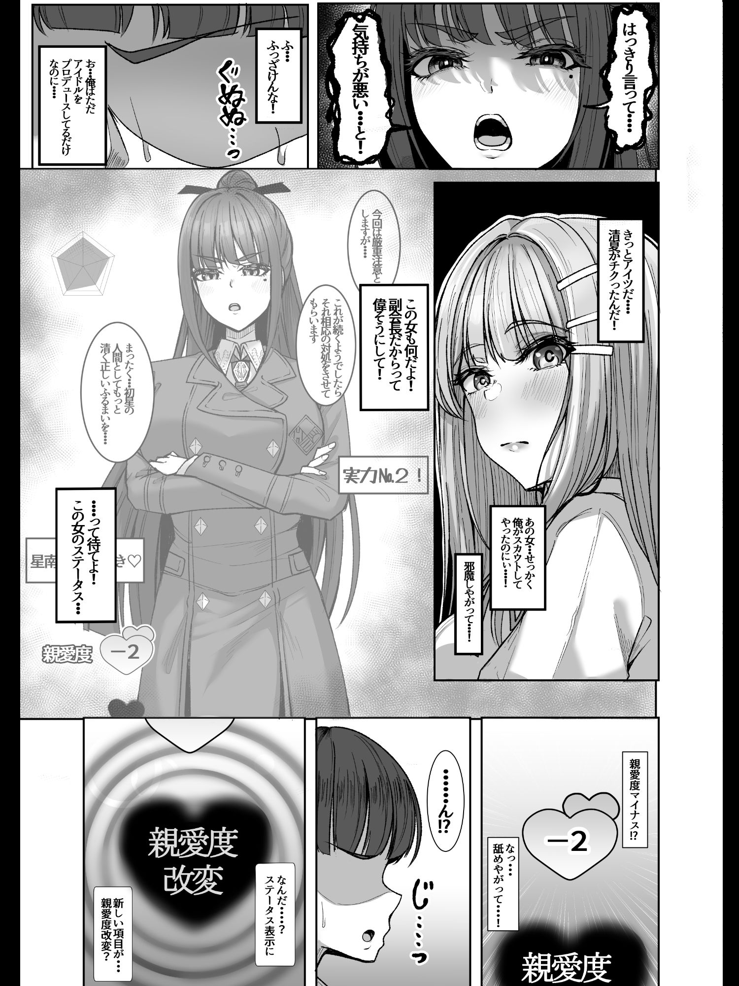 親愛度改変 サンプル3ページ目