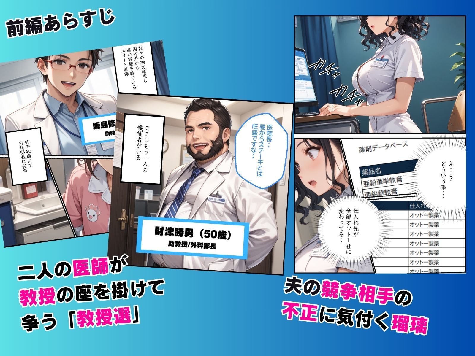 媚薬の海で溺れた天使 飯島瑠璃 〜権力争いに利用された女〜 前編 サンプル4ページ目