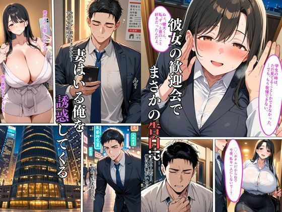 転職してきおたOLが学園のマドンナで妻がいる俺は誘惑されて逆レ●プされた話 サンプル2ページ目