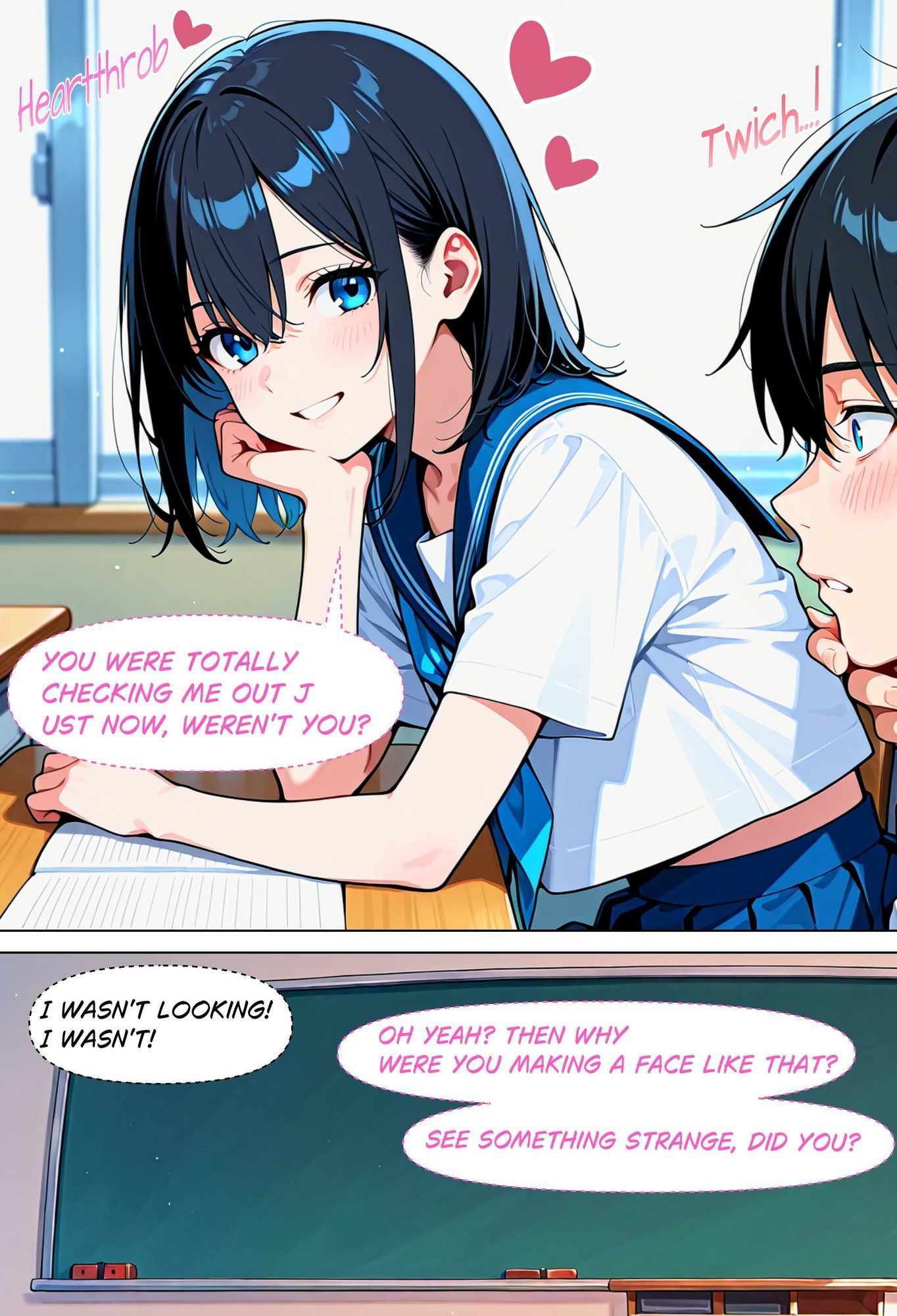 【ENGLISH】I TRANSFERRED SCHOOLS AND WAS PUNISHED BY A FEMBOY’S D♂CK サンプル3ページ目