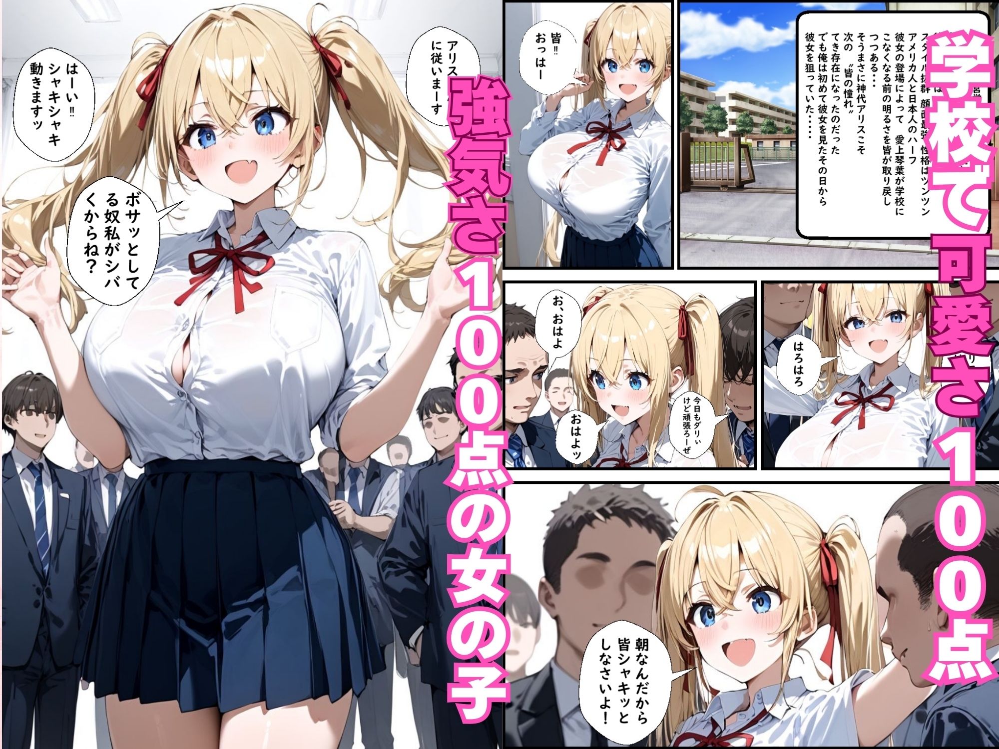 眠花【転入生編】 サンプル2ページ目