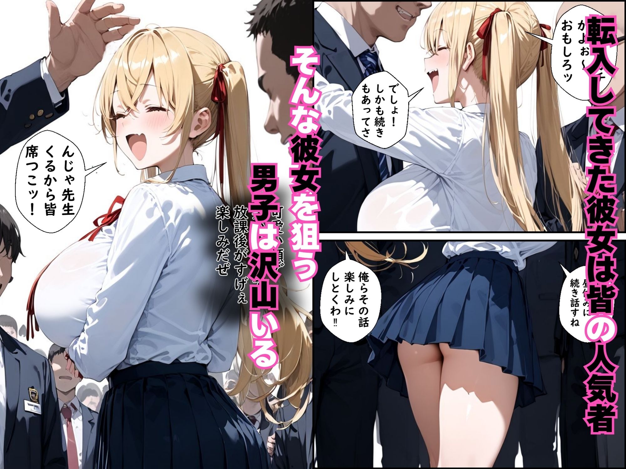 眠花【転入生編】 サンプル3ページ目