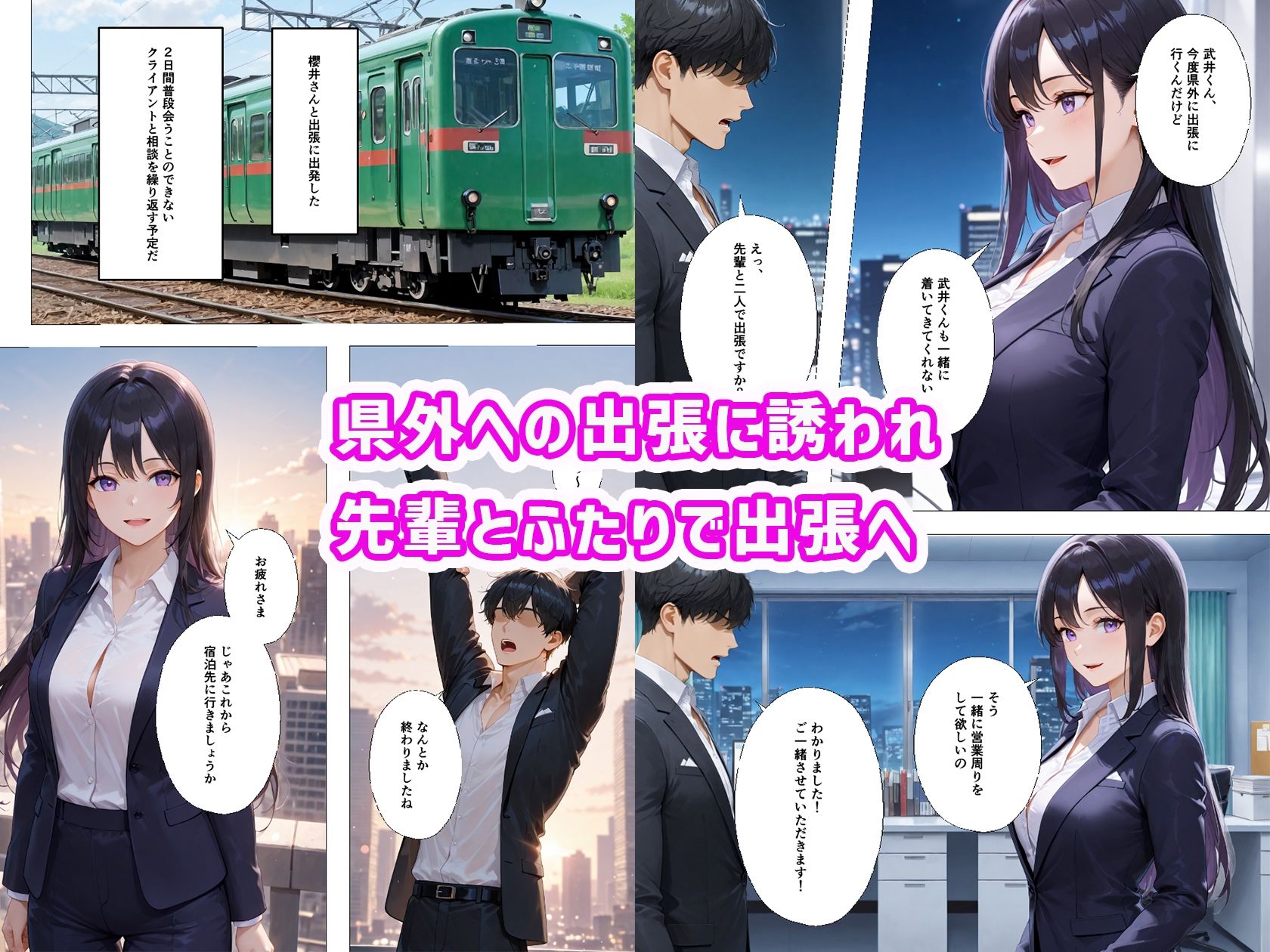 社内恋愛って甘すぎる 〜先輩社員編〜 サンプル3ページ目