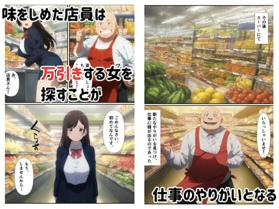 万引き熟女人妻と学生が身体で支払う和姦セックス快楽堕ち サンプル6ページ目