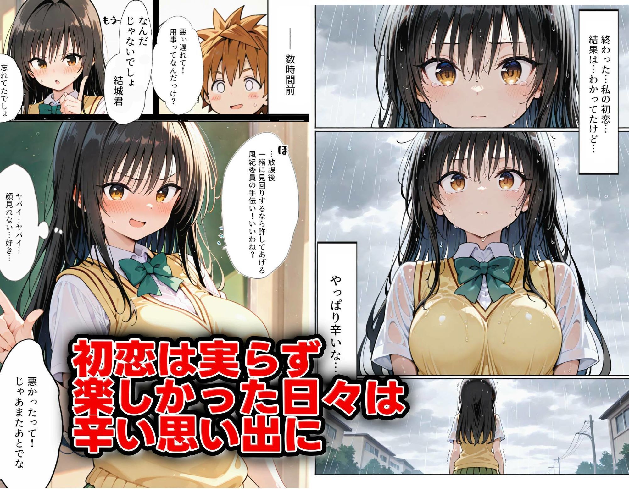 催●寝取りで中出しキメちゃって妊娠確定 サンプル2ページ目