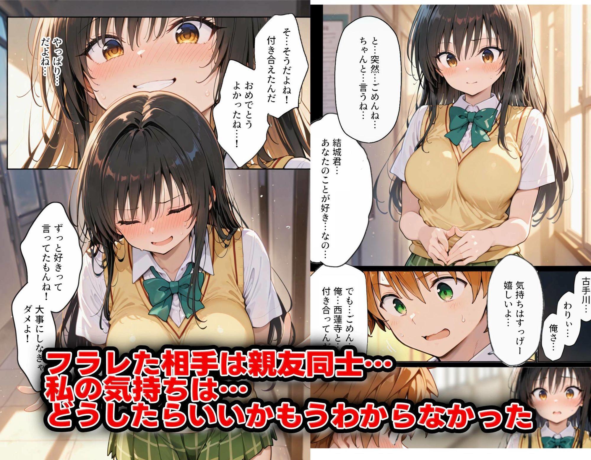催●寝取りで中出しキメちゃって妊娠確定 サンプル3ページ目