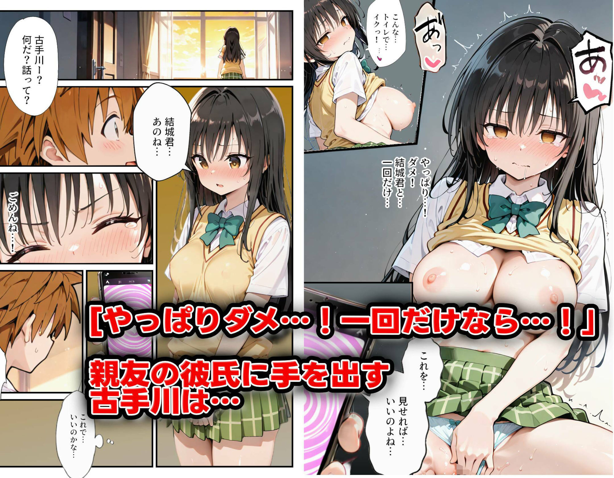 催●寝取りで中出しキメちゃって妊娠確定 サンプル9ページ目