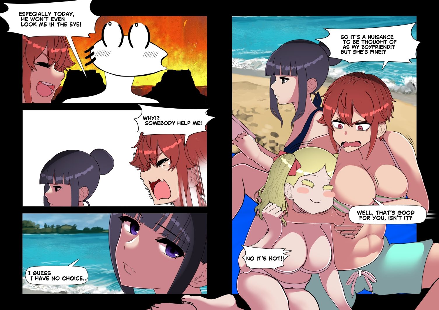 トモちゃんをくすぐりぽろり サンプル1ページ目