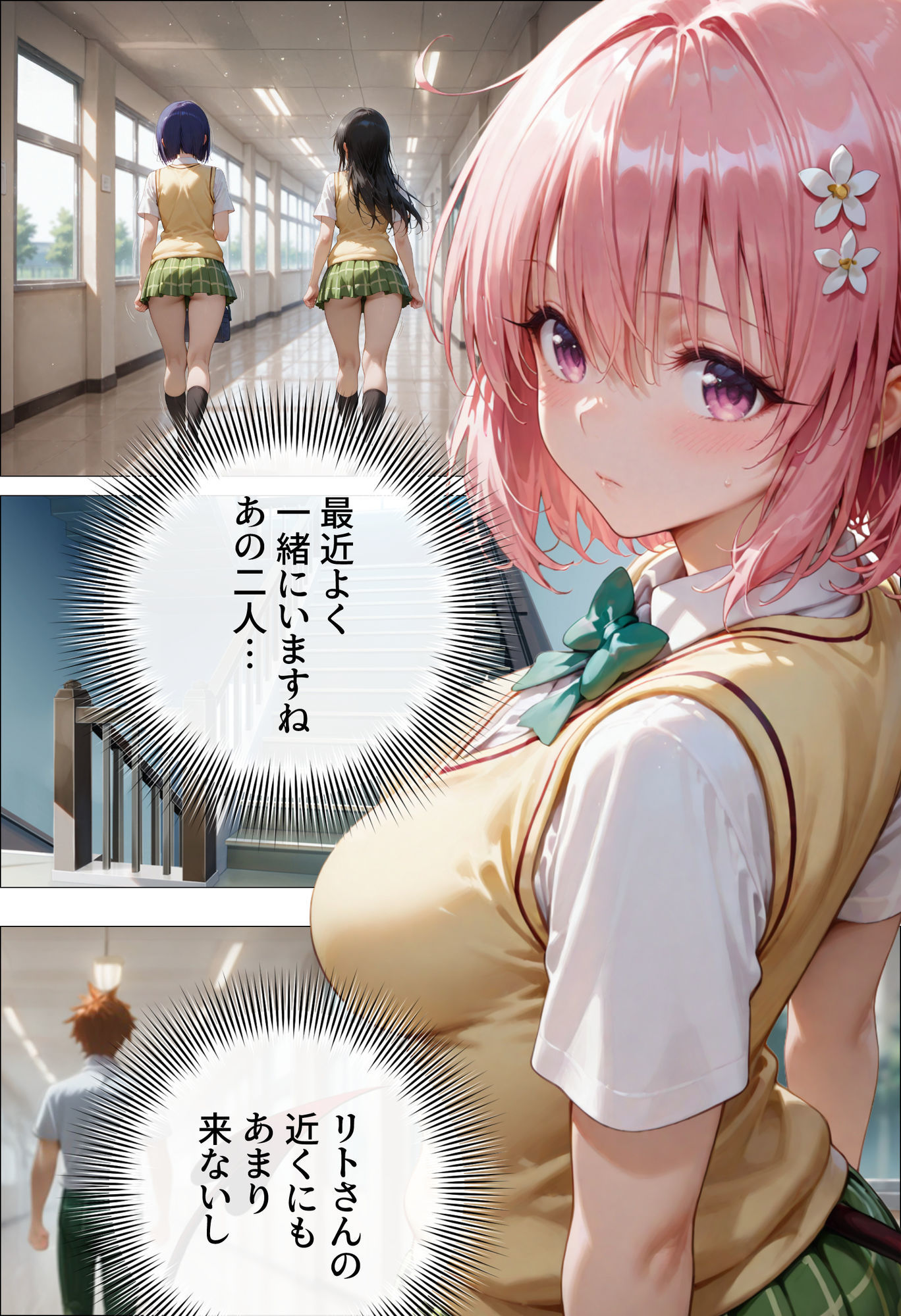 催●種付け学園 緊縛調教ボテ腹肉便器科へようこそ モ〇とラ〇編 サンプル8ページ目