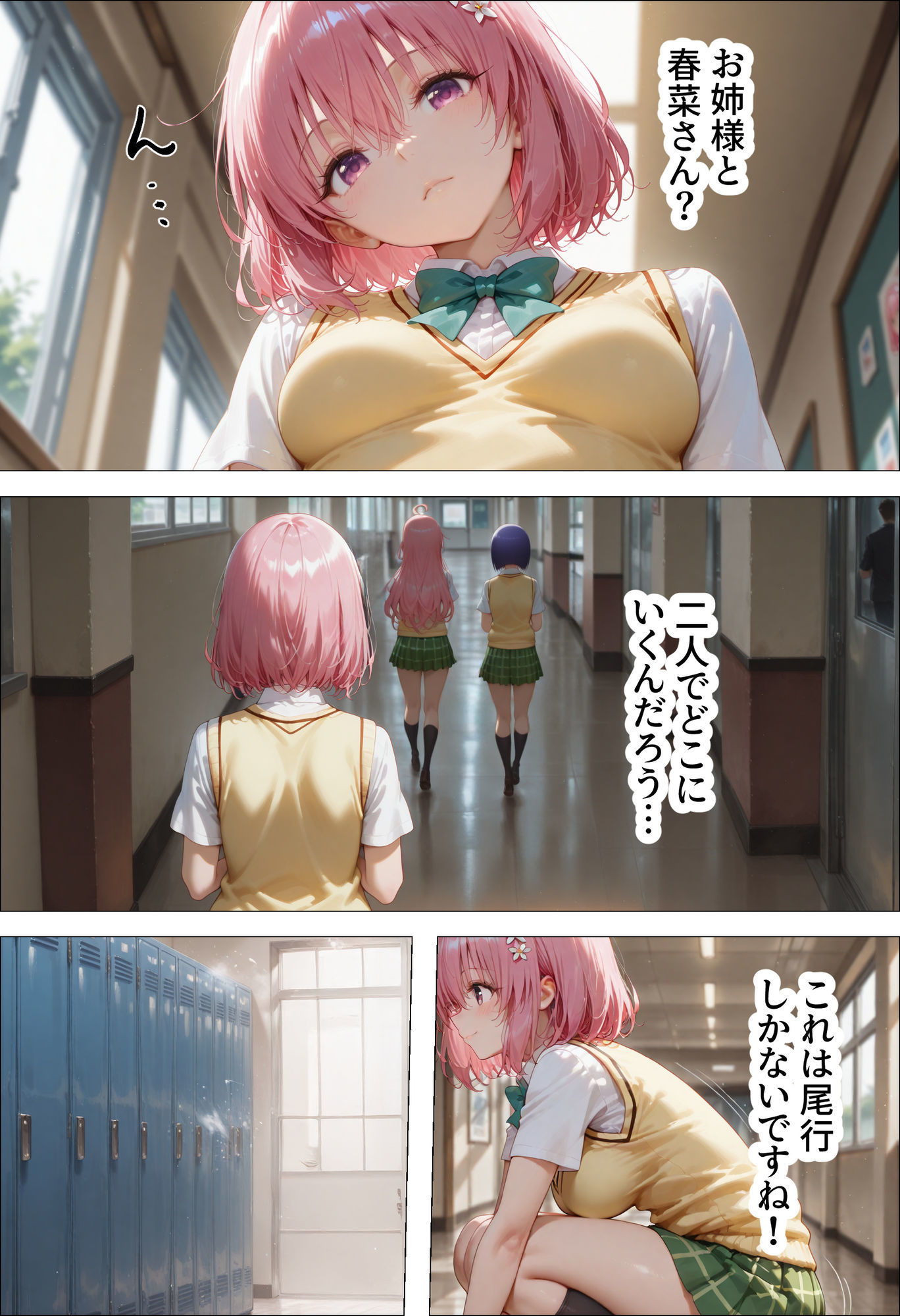 催●種付け学園 緊縛調教ボテ腹肉便器科へようこそ モ〇とラ〇編 サンプル10ページ目