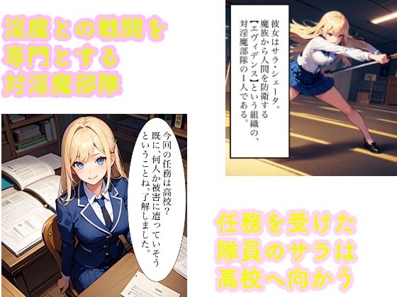サラ・シェータ vs淫魔編 サンプル1ページ目