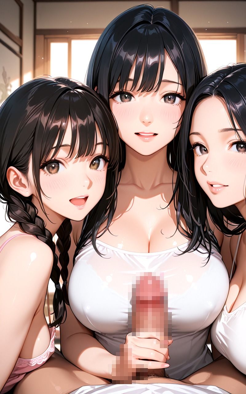 親に内緒でおじさんと遊んだ夏〜全員寝取られ・孕ませ〜 サンプル4ページ目