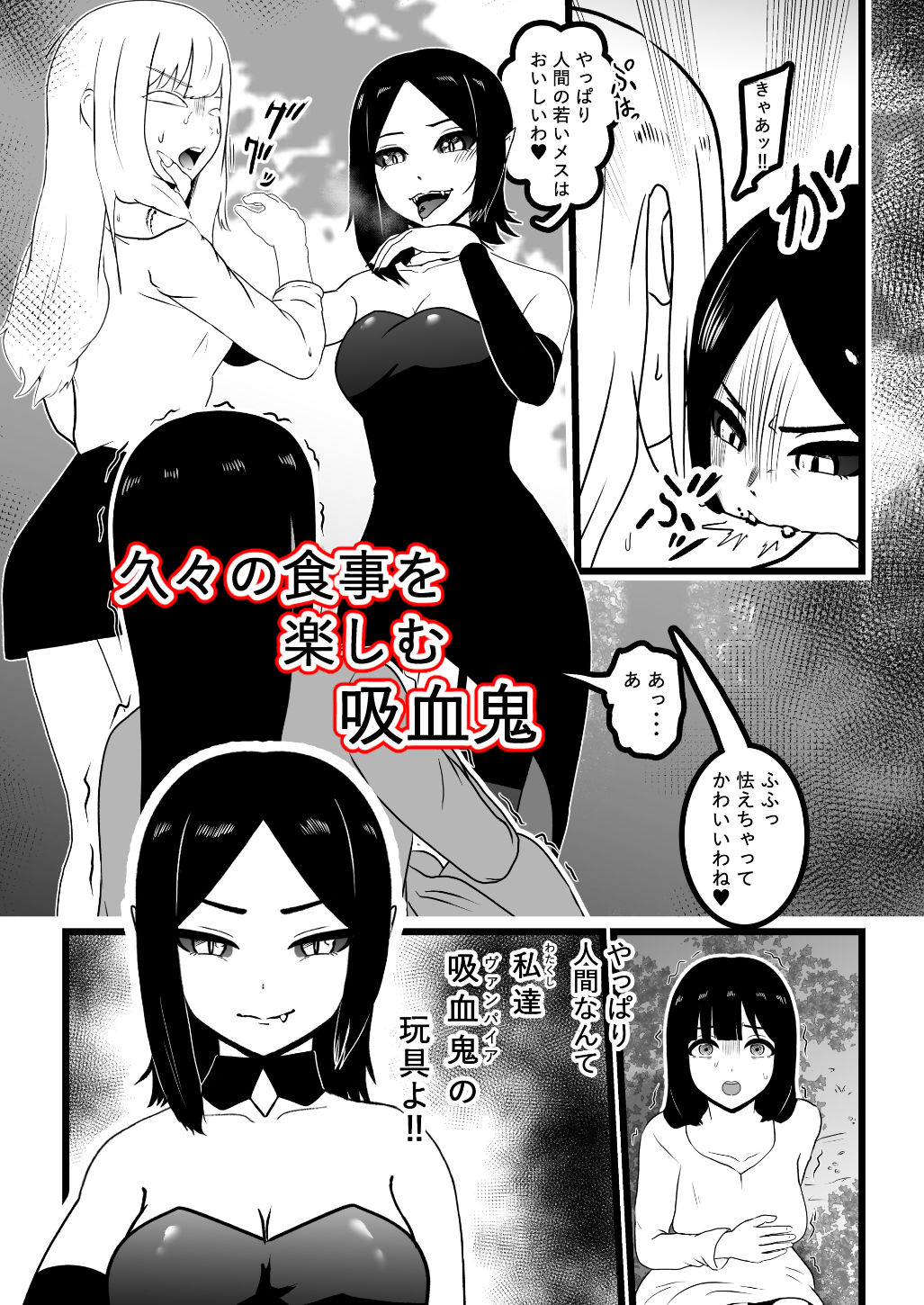 ヴァンパレイド9 〜吸血鬼 三姉妹 脱走編〜 サンプル5ページ目