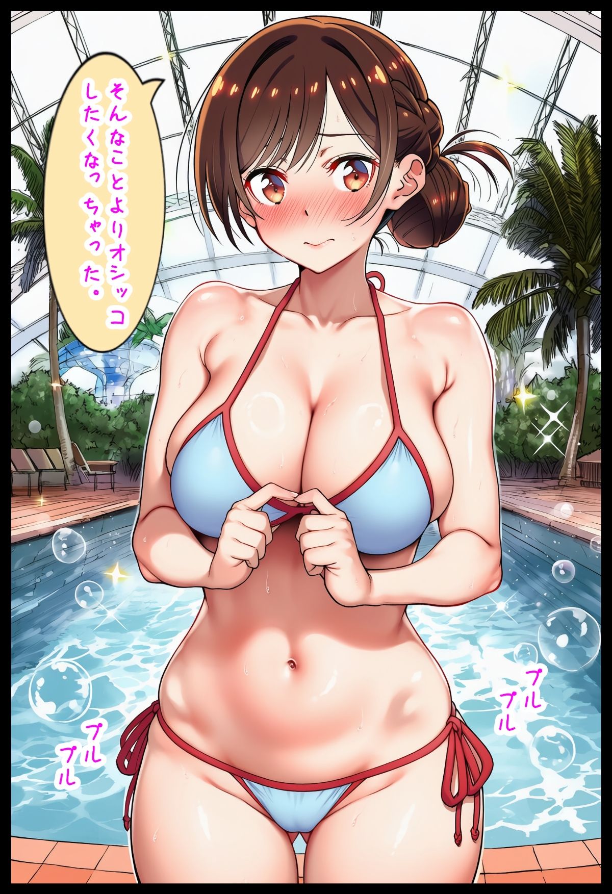 彼女、放尿します！ サンプル2ページ目