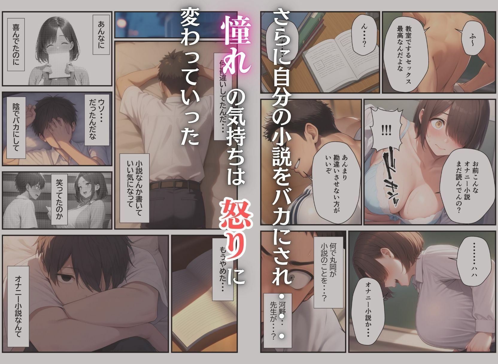 憧れのむちむち熟女教師と特別課外セックスで童貞卒業 サンプル4ページ目