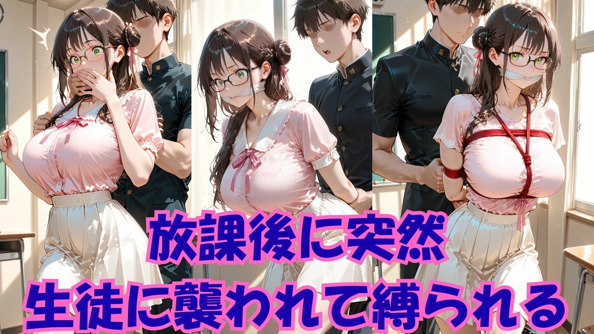 囚われの学園女教師 〜終わらぬ夜の調教〜 サンプル2ページ目