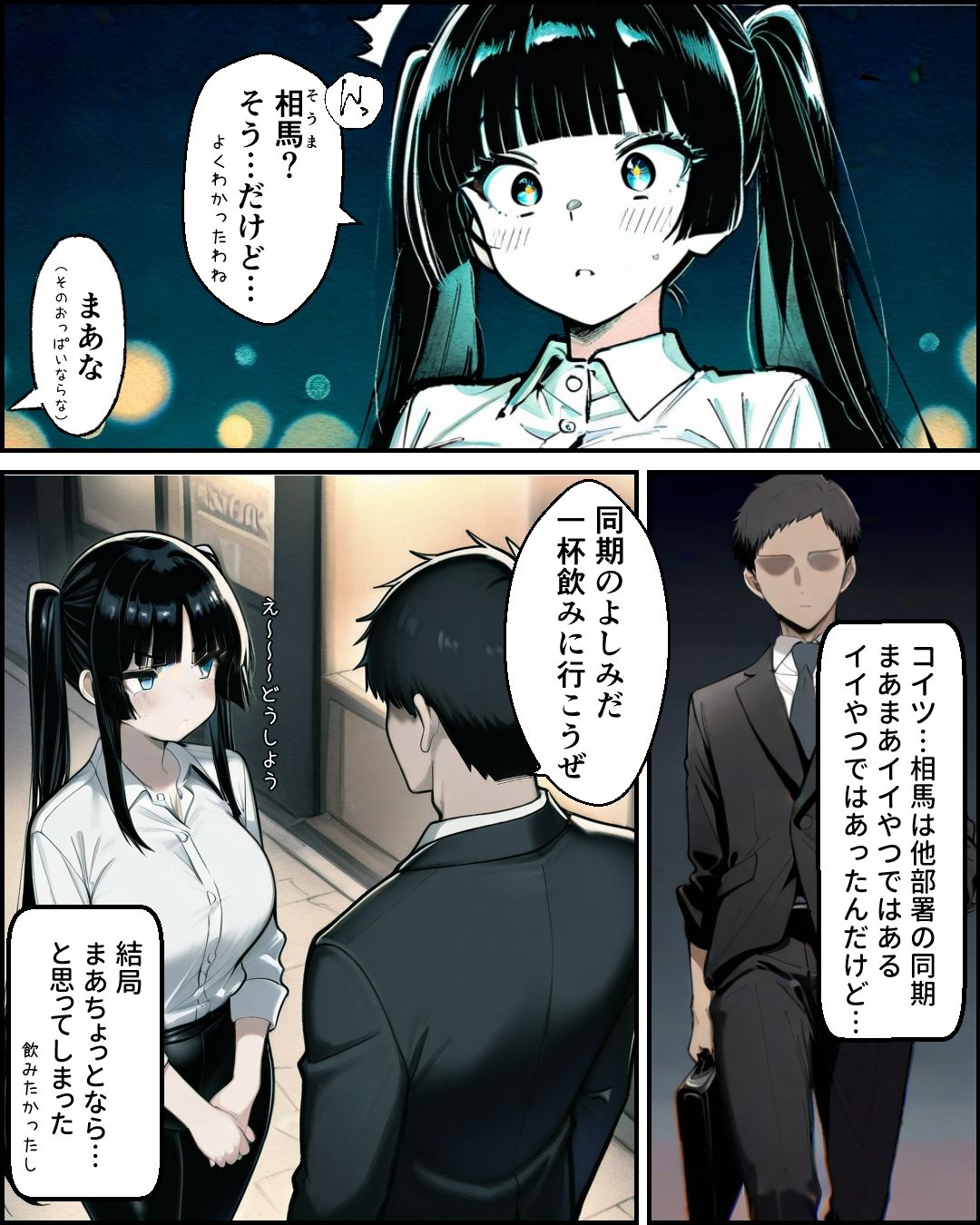 またやってしまった稲荷さん 〜同期編〜 サンプル1ページ目