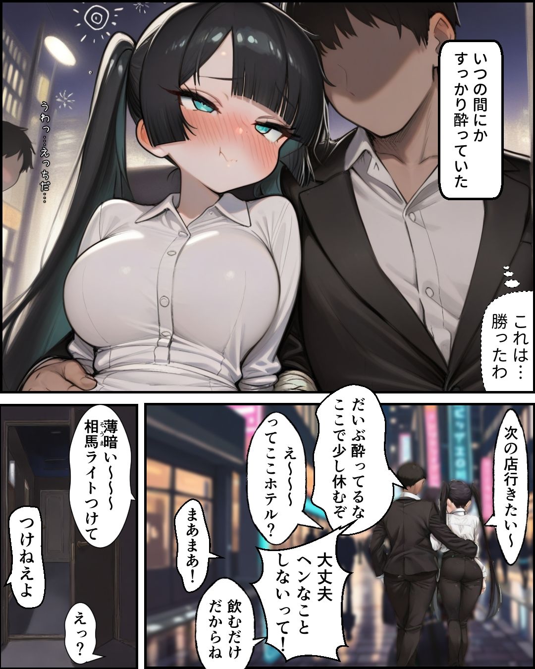 またやってしまった稲荷さん 〜同期編〜 サンプル2ページ目