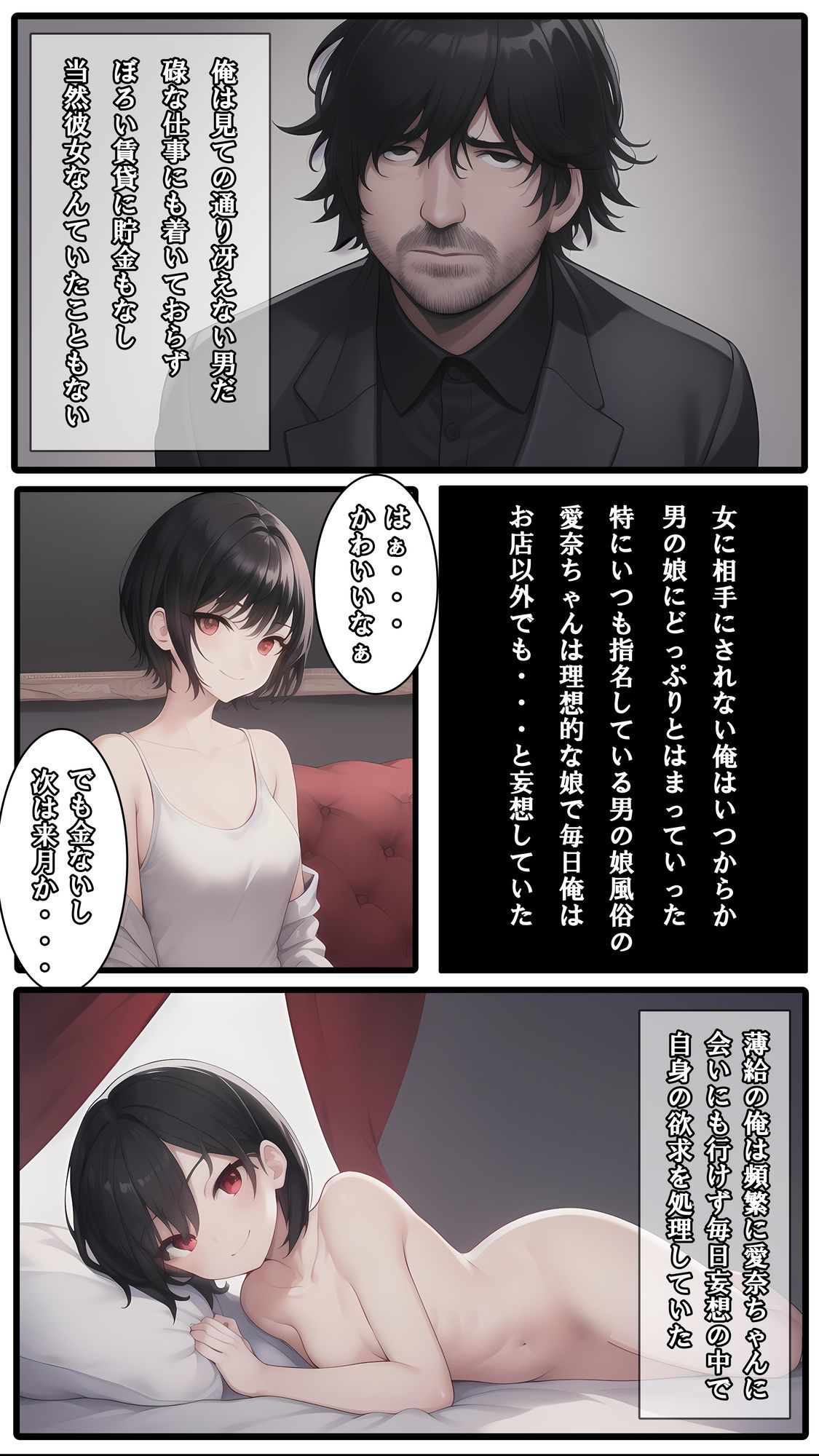 異世界転性:魔物の女王になった僕 サンプル2ページ目