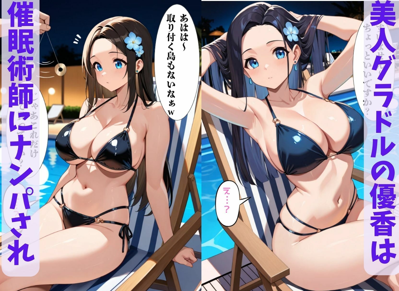 催◯ナンパ2 グラビアアイドル優香編  〜美人グラドルは催◯調教されて性奴●になる〜 サンプル1ページ目