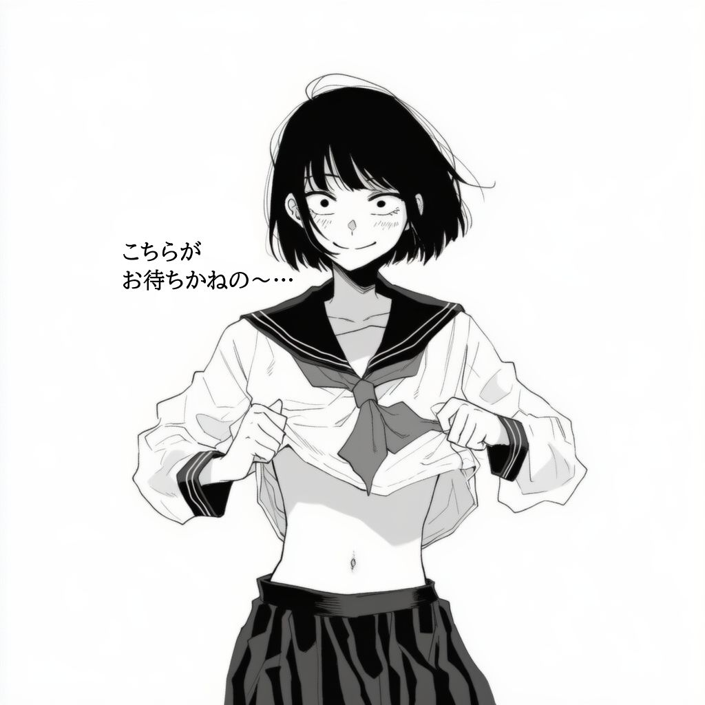 目つきが悪いダウナー系サブカルJKに無許可中出しして妊娠させる サンプル6ページ目