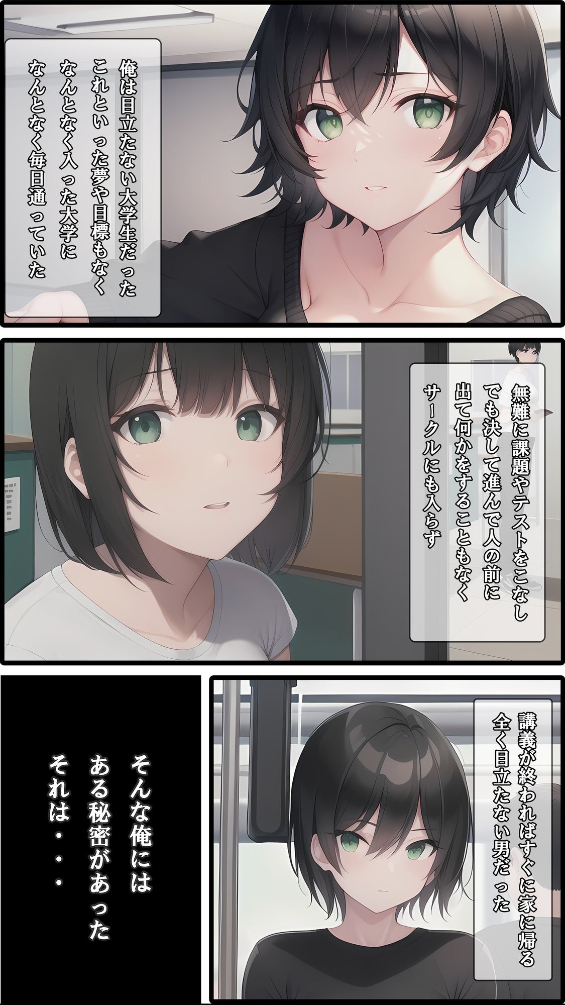 マゾメス男子の作り方 サンプル1ページ目