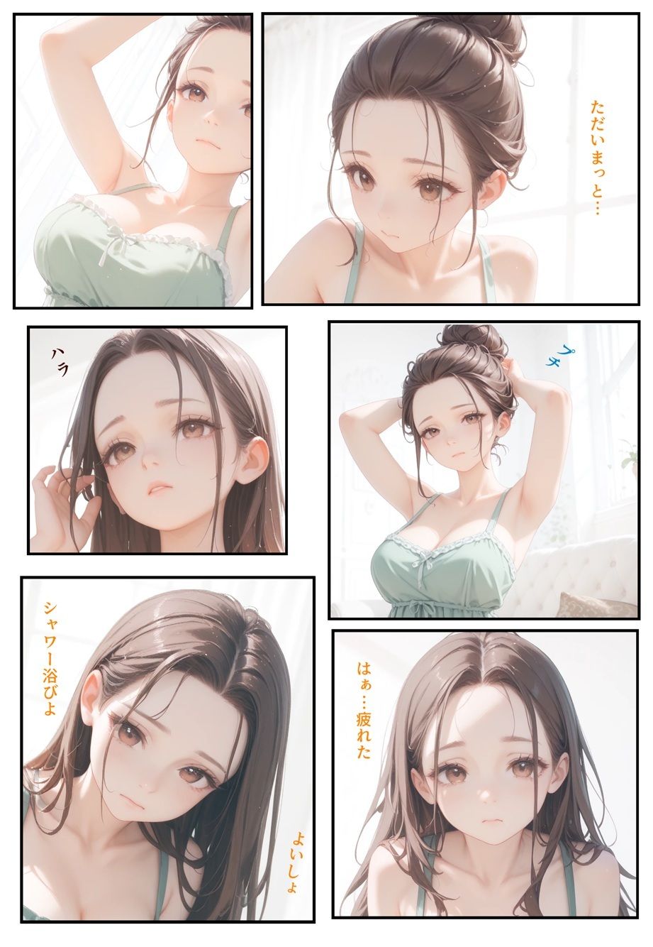 隣に可愛い子が引っ越して来たからゴミをあさって見た結果  温水みらい編 サンプル7ページ目