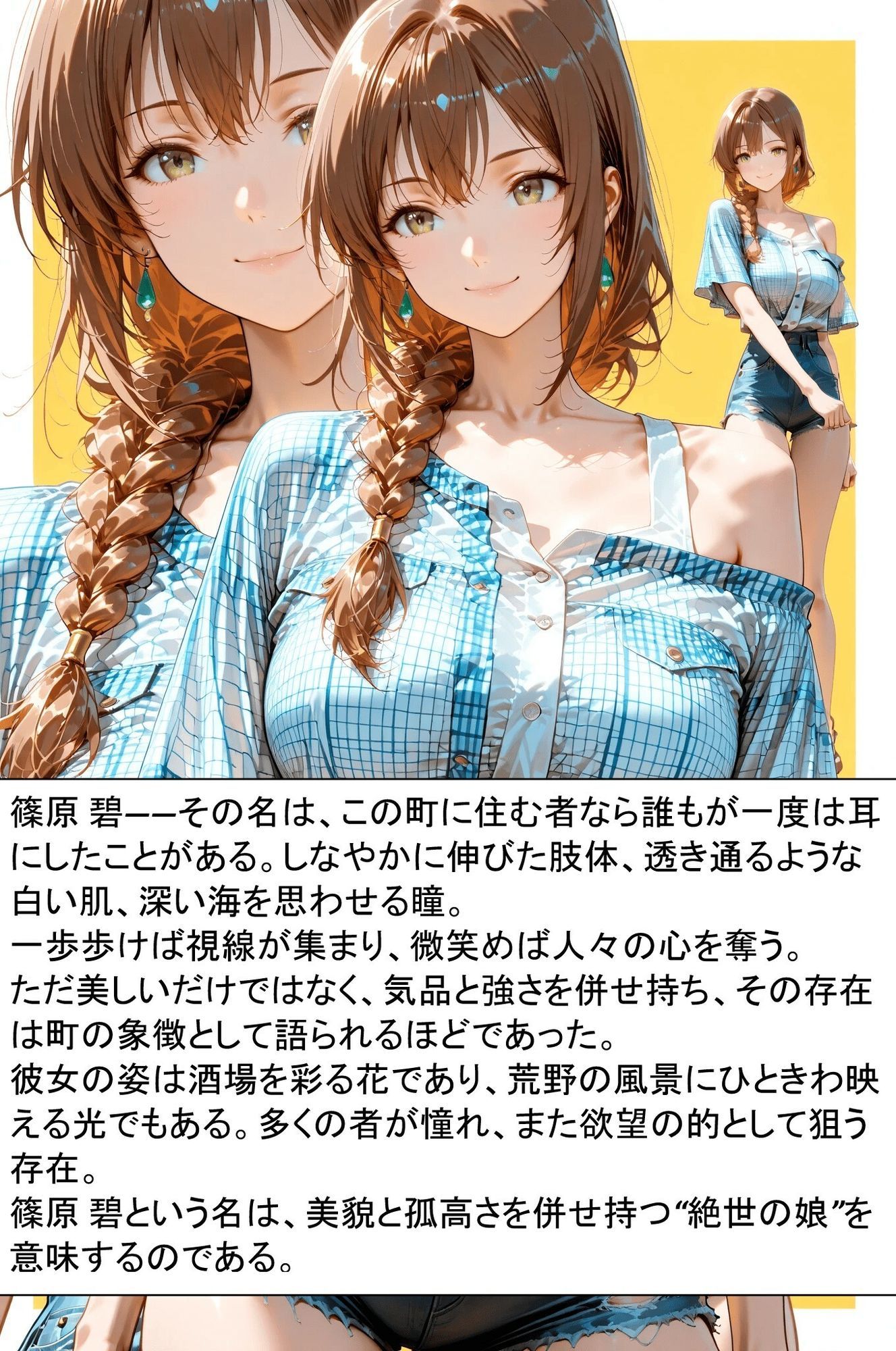縛られた美貌 娘が売り渡される終わりなき夜の物語 サンプル1ページ目