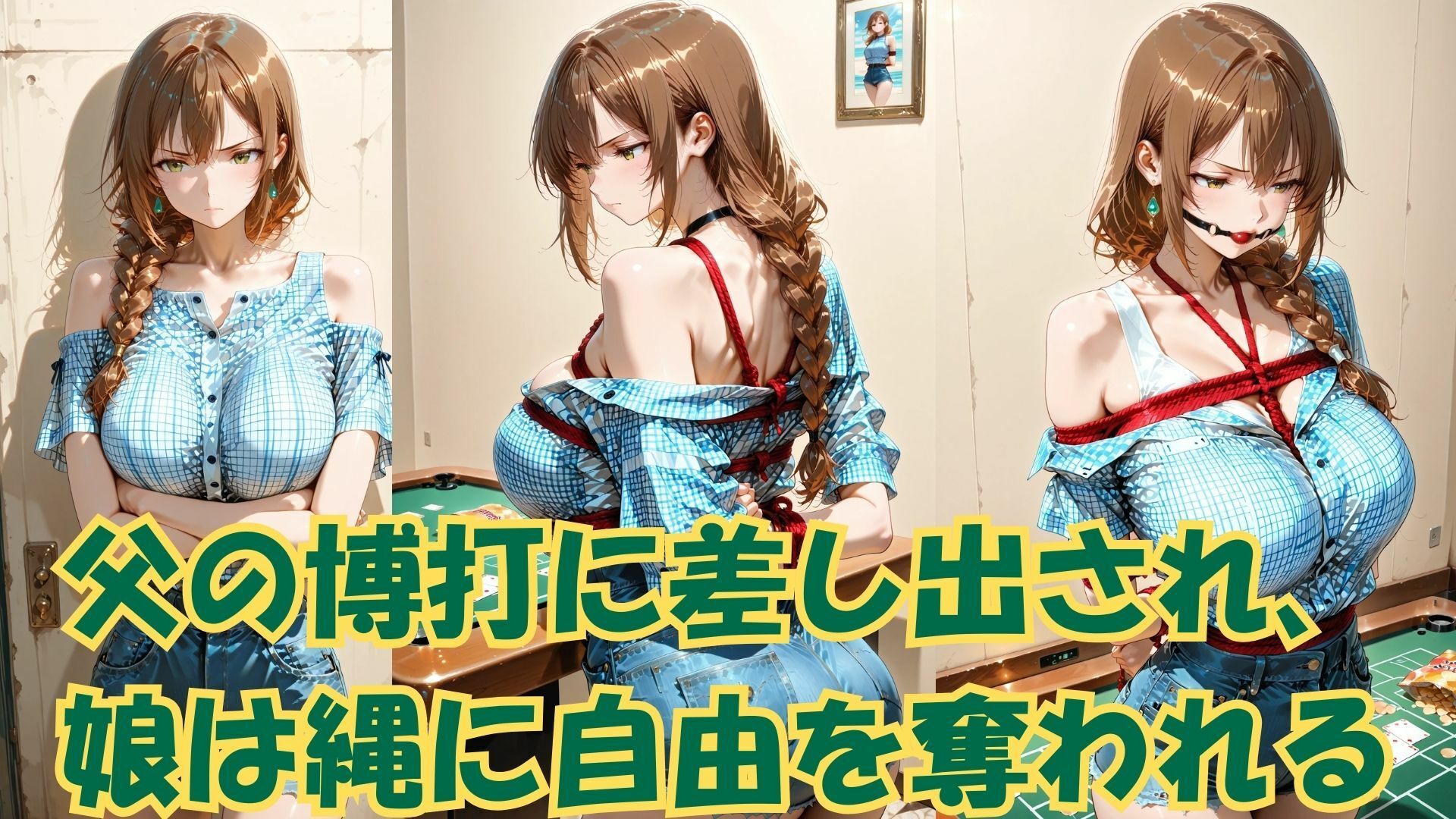 縛られた美貌 娘が売り渡される終わりなき夜の物語 サンプル2ページ目