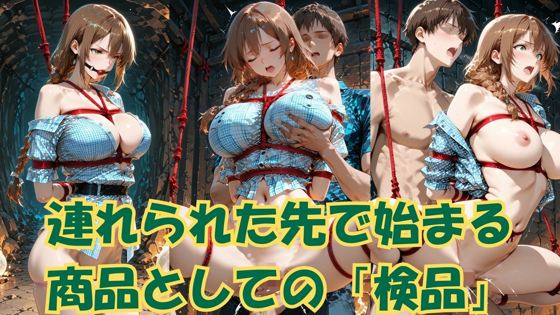 縛られた美貌 娘が売り渡される終わりなき夜の物語 サンプル4ページ目