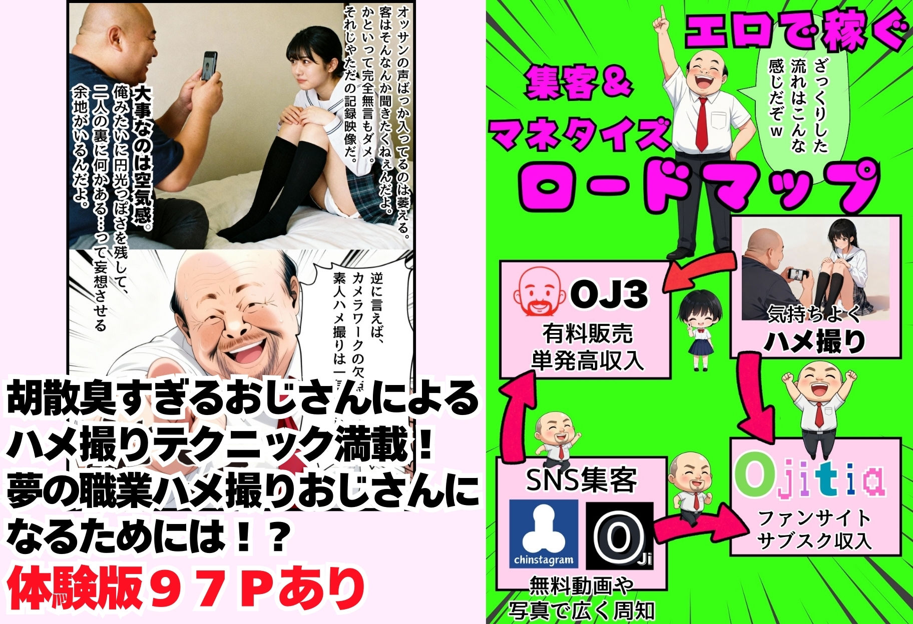 同人AVで月収100万を稼ぐ！ ハメ撮り撮影テクニック大全【淫乱ボーイッシュ編】 サンプル3ページ目