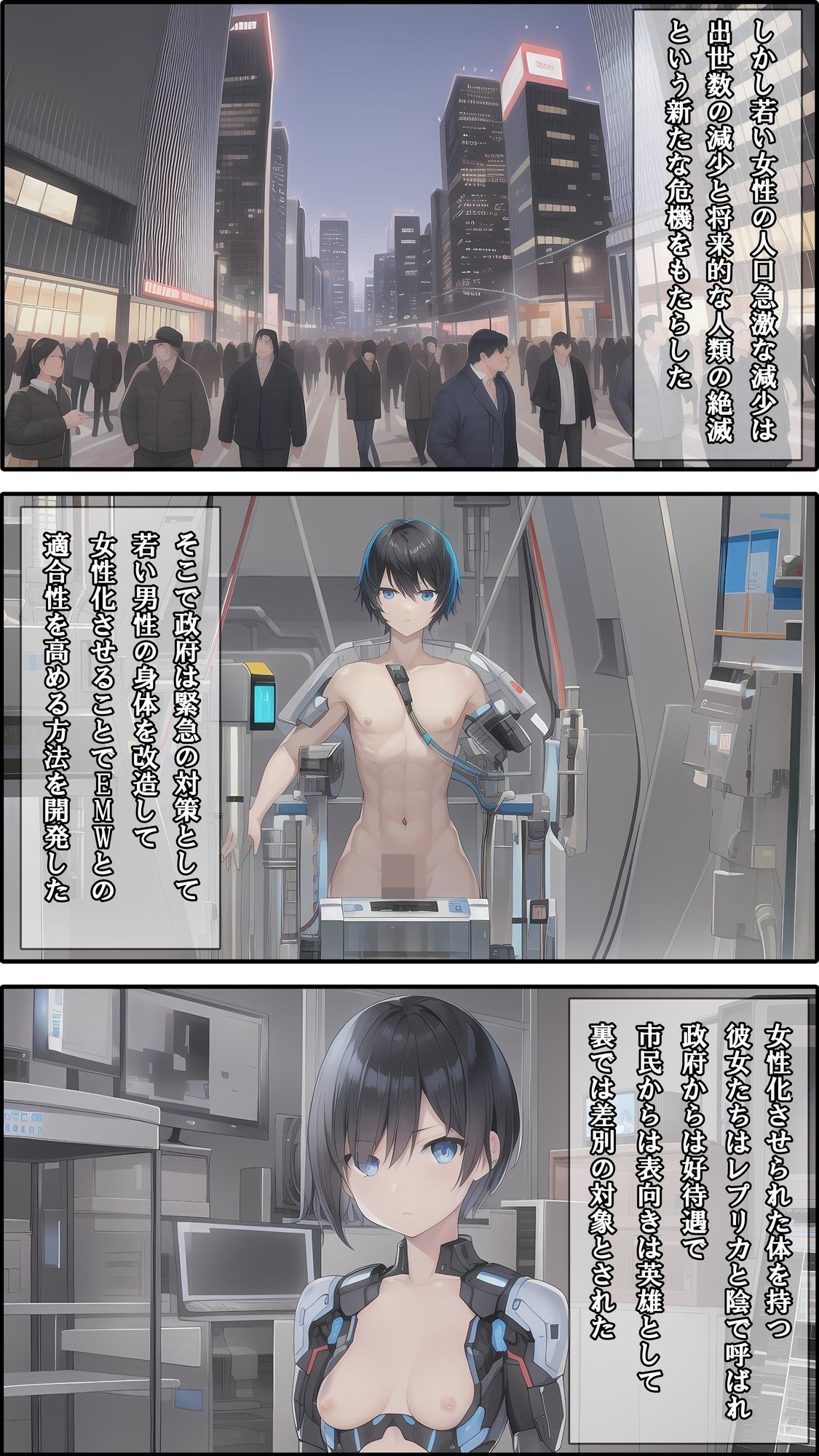 異世界転生:人間界への侵攻 サンプル4ページ目
