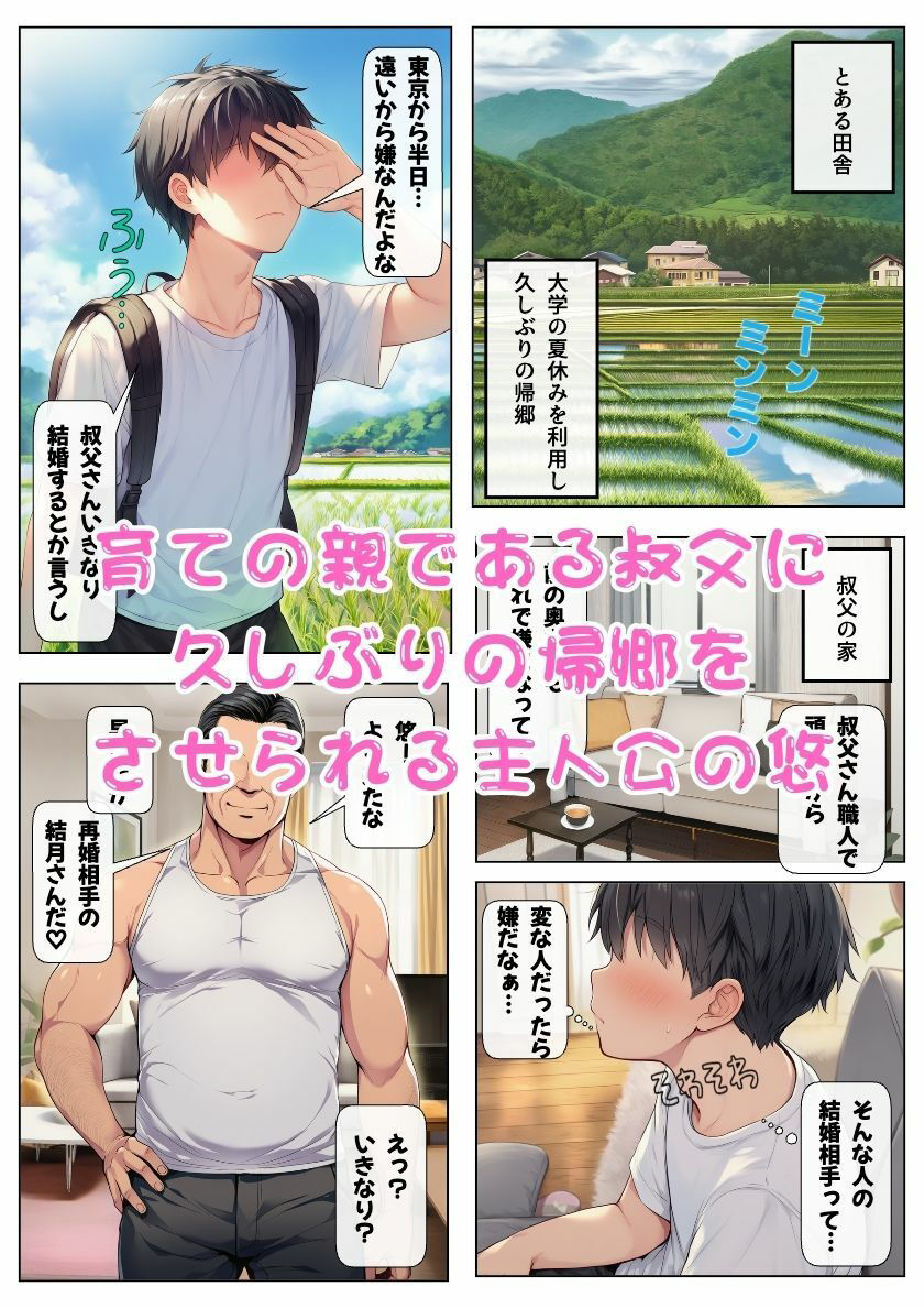 叔父の再婚相手は生き別れた実母！？そうと知らずにNTR近親相姦！ サンプル1ページ目
