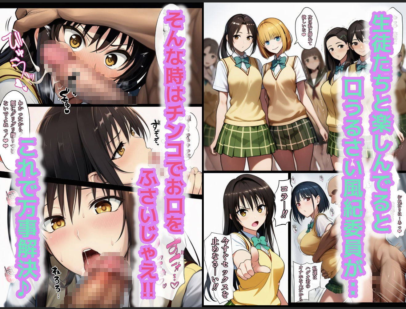 日常的ハレンチ学園2 サンプル6ページ目