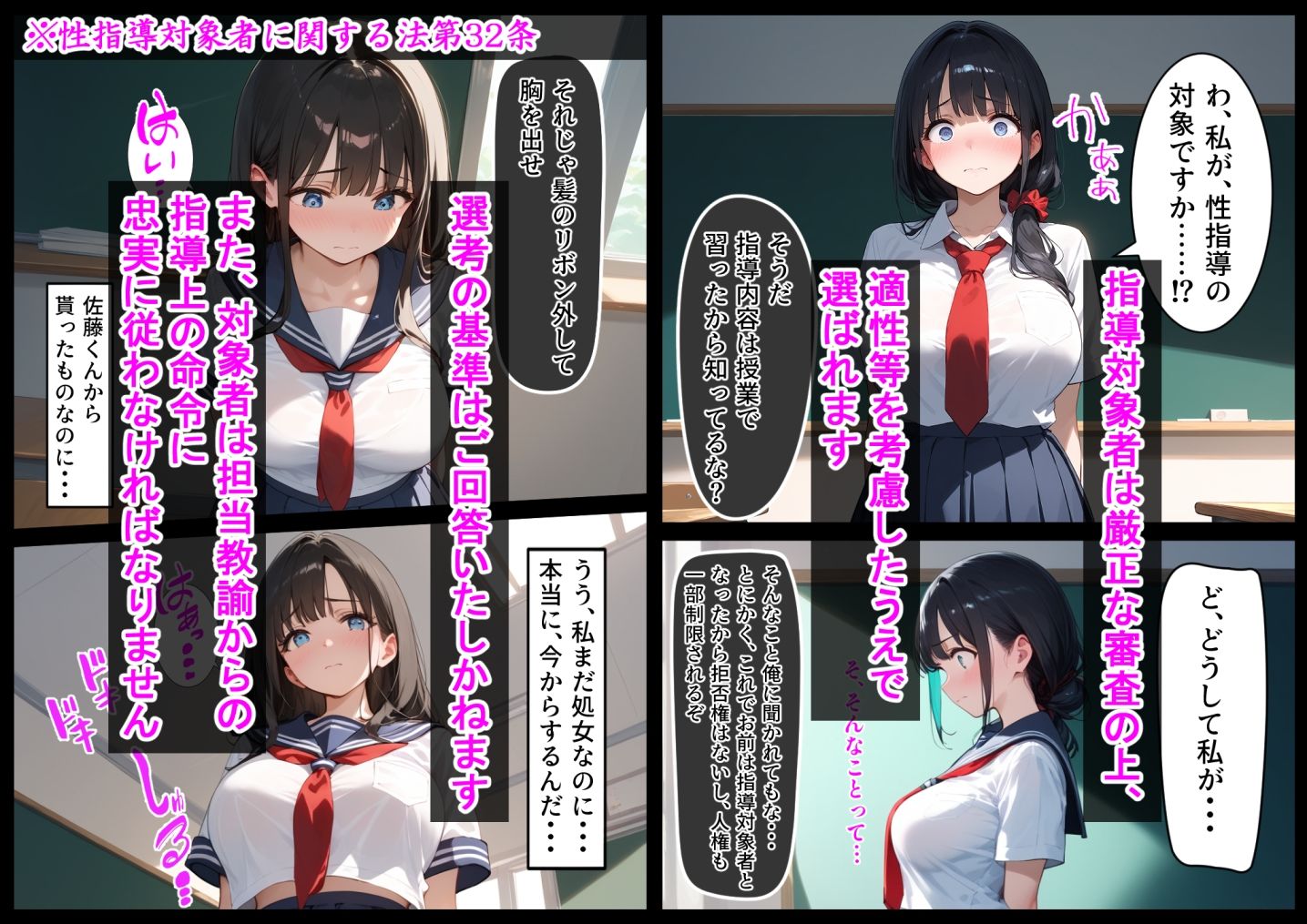 性行為習熟及び教練に関する法 セックス学習法！ サンプル3ページ目