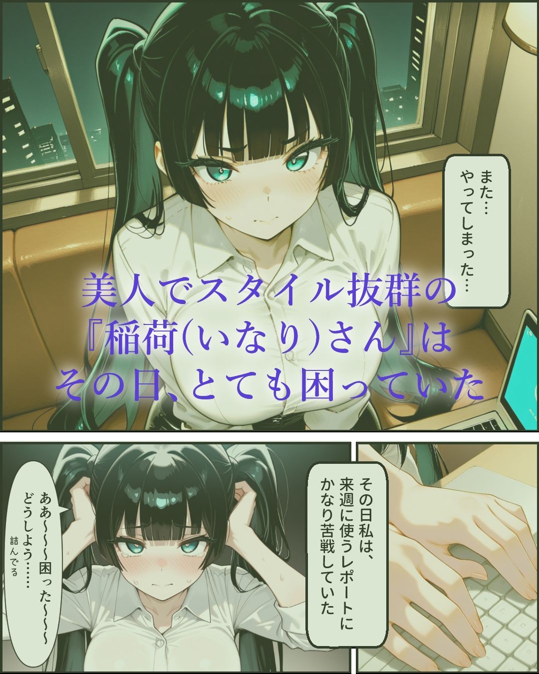 またやってしまった稲荷さん 2 〜先輩編〜 サンプル1ページ目