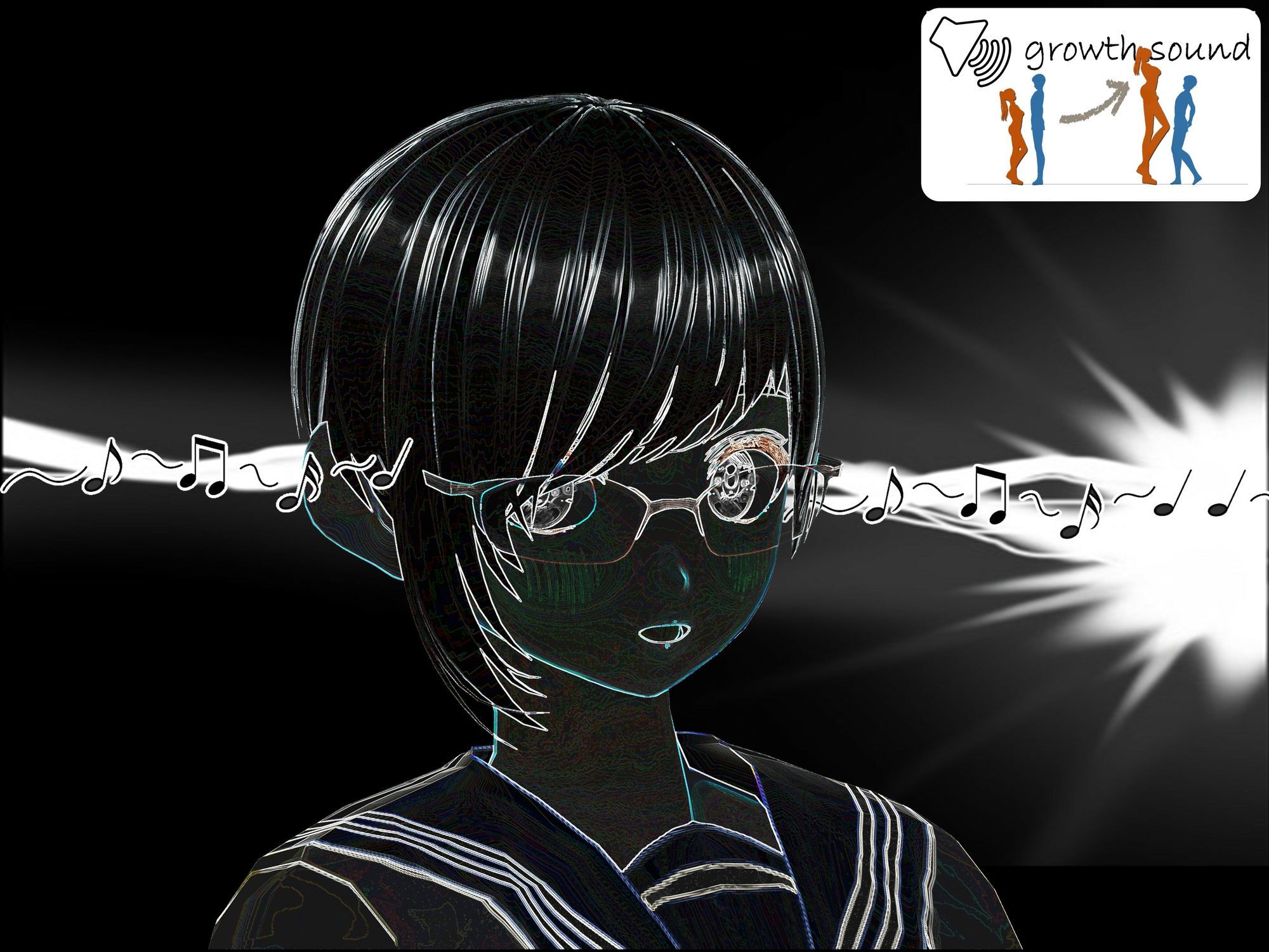 女子だけ成長 男子を追い抜く 成長音〜VRルーム編〜 サンプル6ページ目