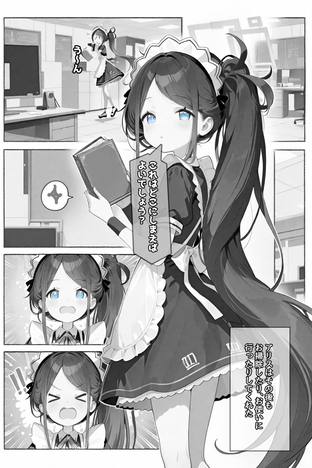メイドはご奉仕するのが仕事です！ サンプル3ページ目