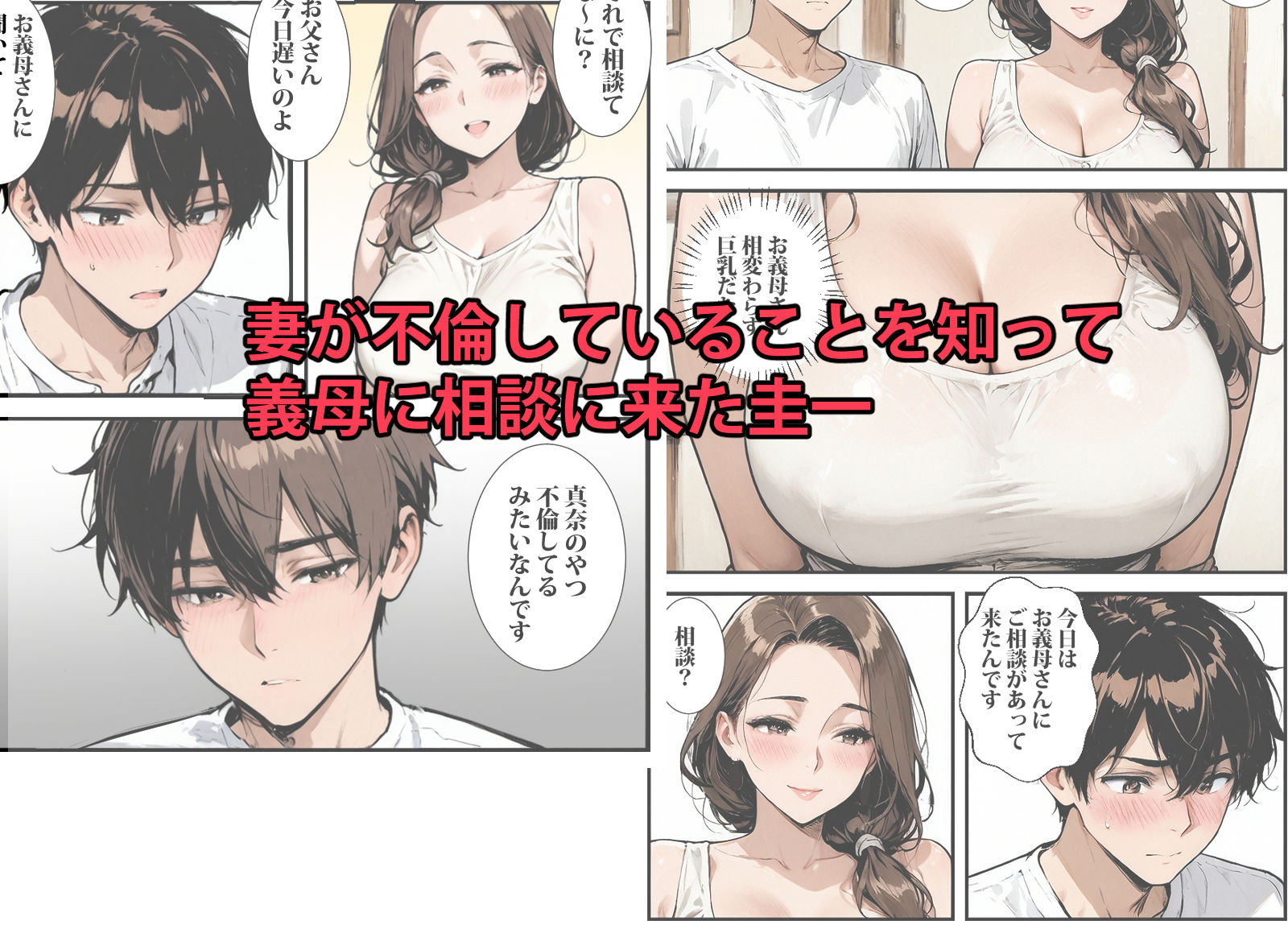 妻の母親を寝取ったらお義母さんはドМだった サンプル1ページ目