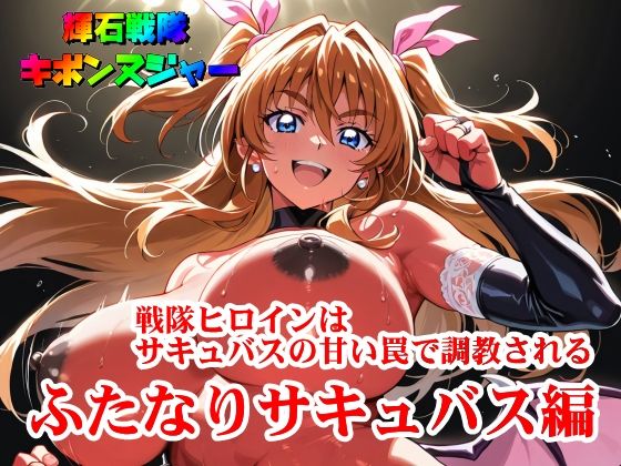 【輝石戦隊キボンヌジャー】 戦隊ヒロインはサキュバスの甘い罠で調教される 【4】『ふたなりサキュバス編』
