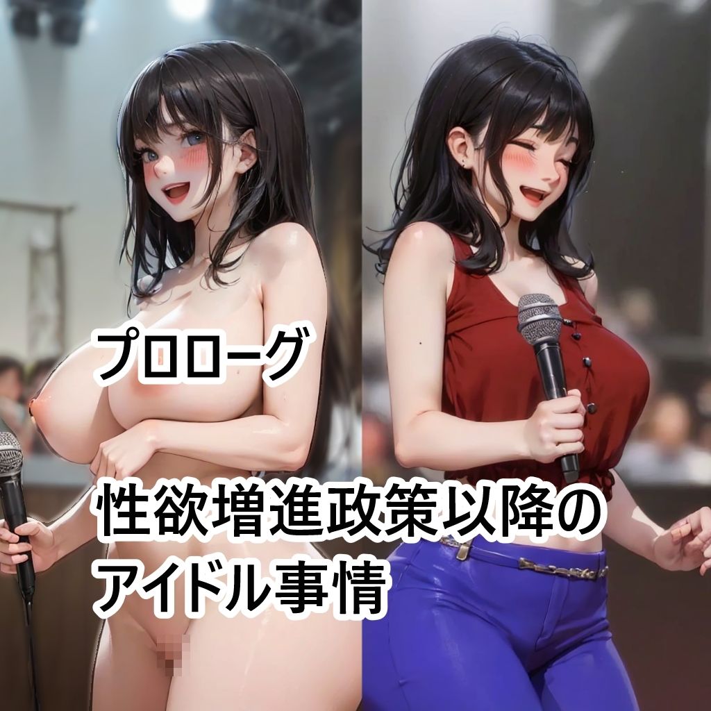 変態アイドル体当たりレポート サンプル1ページ目