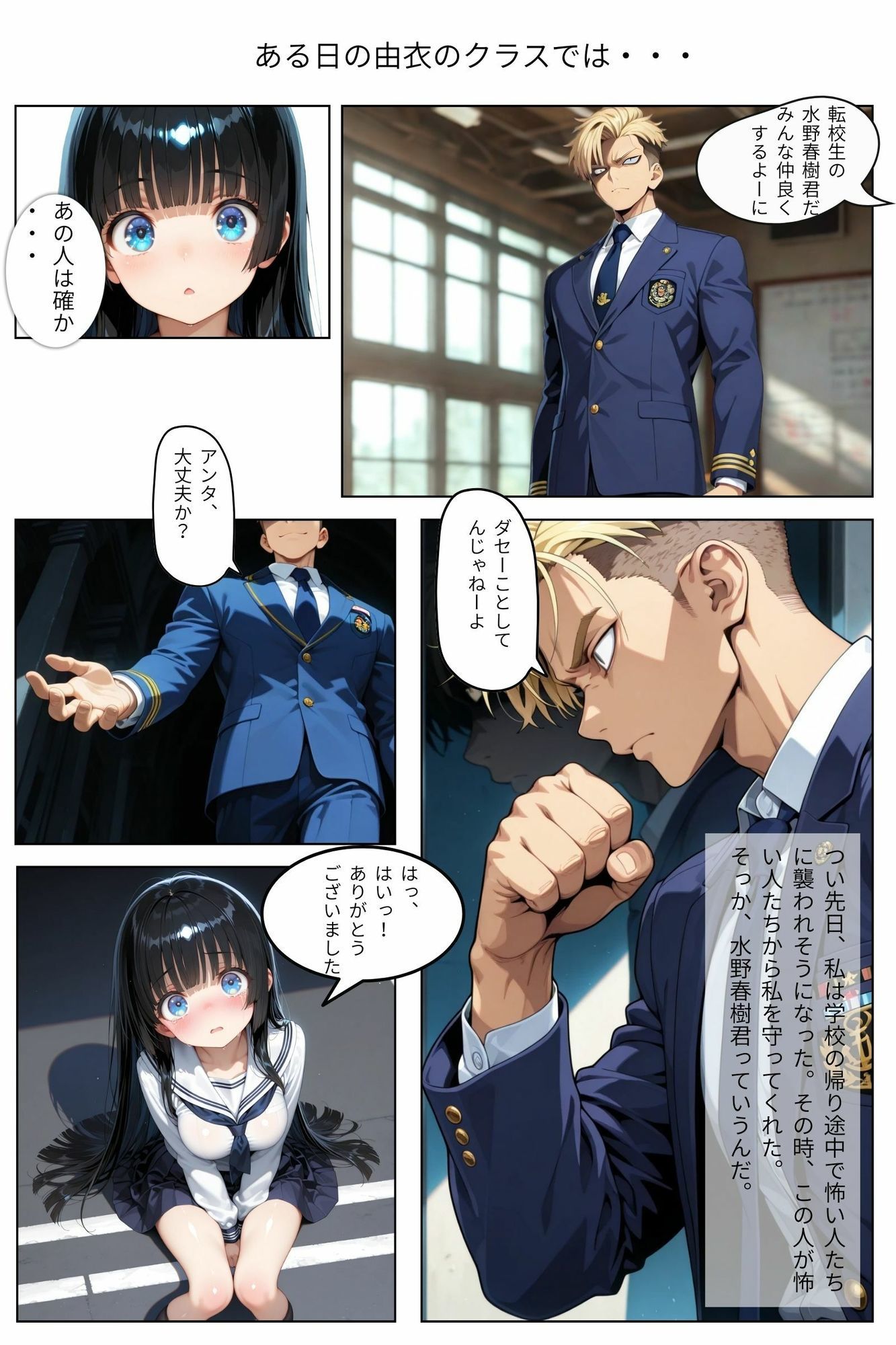 ネトラレ幼馴染 運命の出会いにはかなわなかった 1 サンプル2ページ目