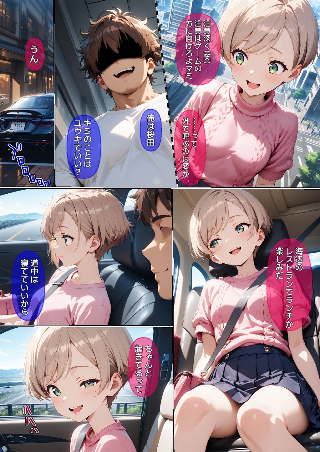 【漫画】オフパコ-男だと思っていたネトゲ友達【強●編】 サンプル5ページ目