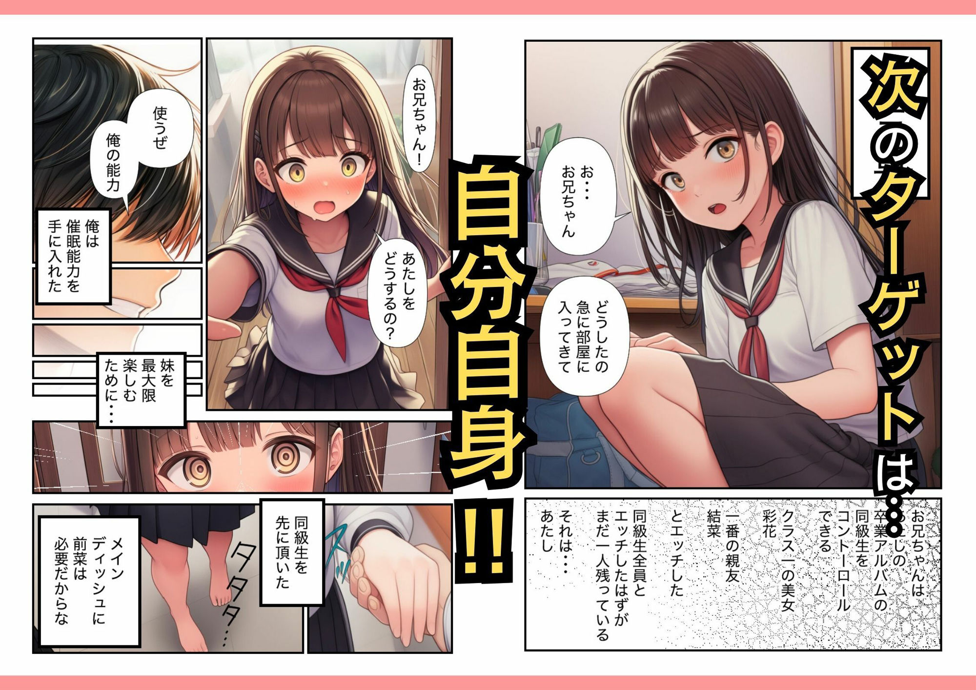 卒アル催● ―妹の同級生全員とヤッて、最後は妹へ― サンプル7ページ目