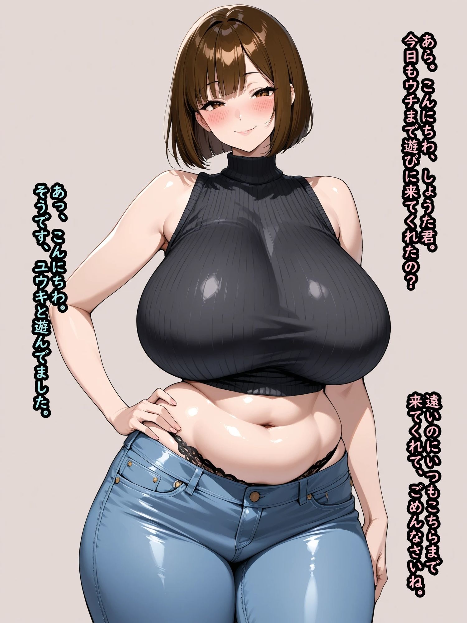 どスケベ人妻バニーユカリさん  童貞ショタちんぽ喰い サンプル1ページ目