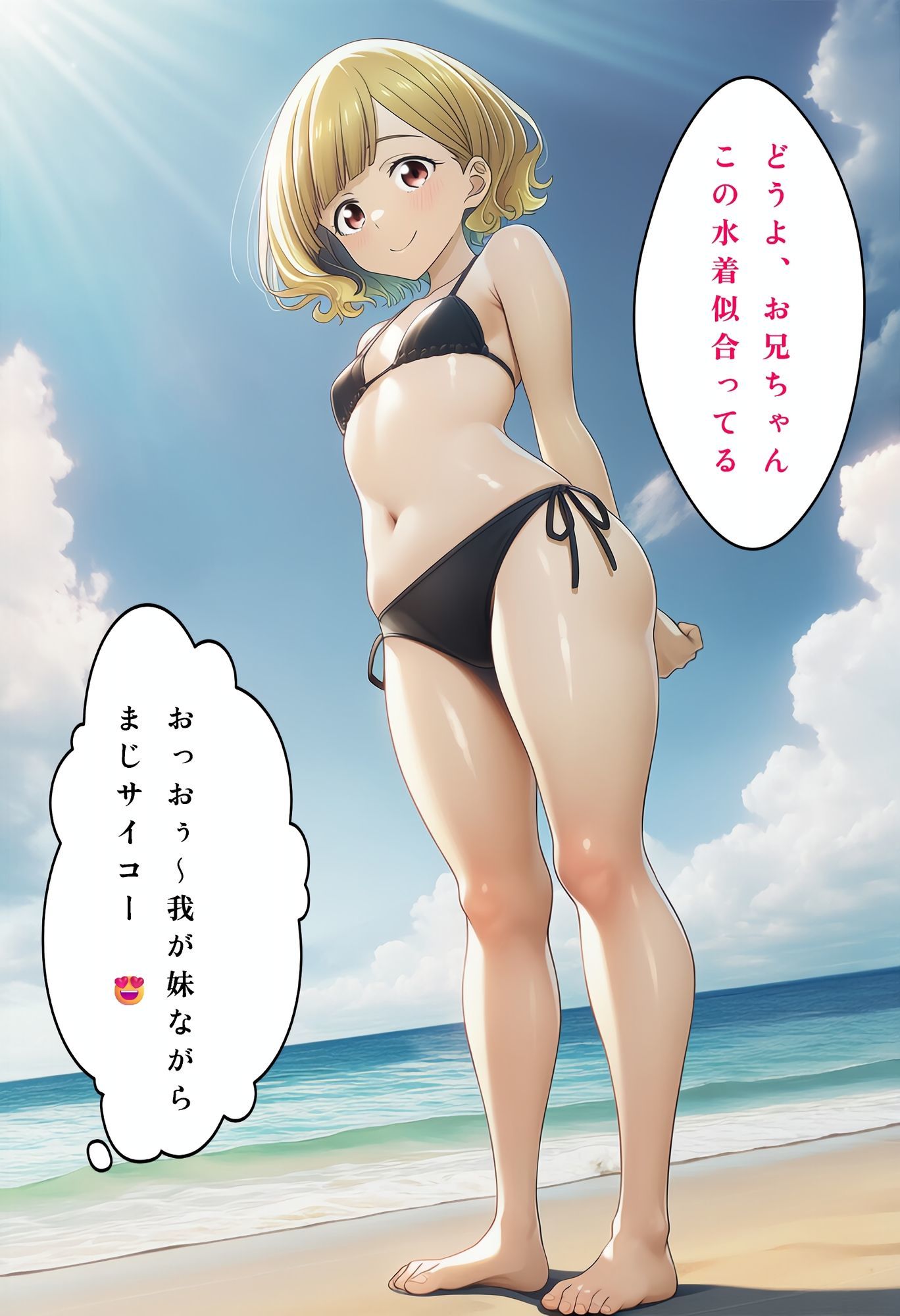 お兄ちゃん、私のことが好き？ サンプル7ページ目