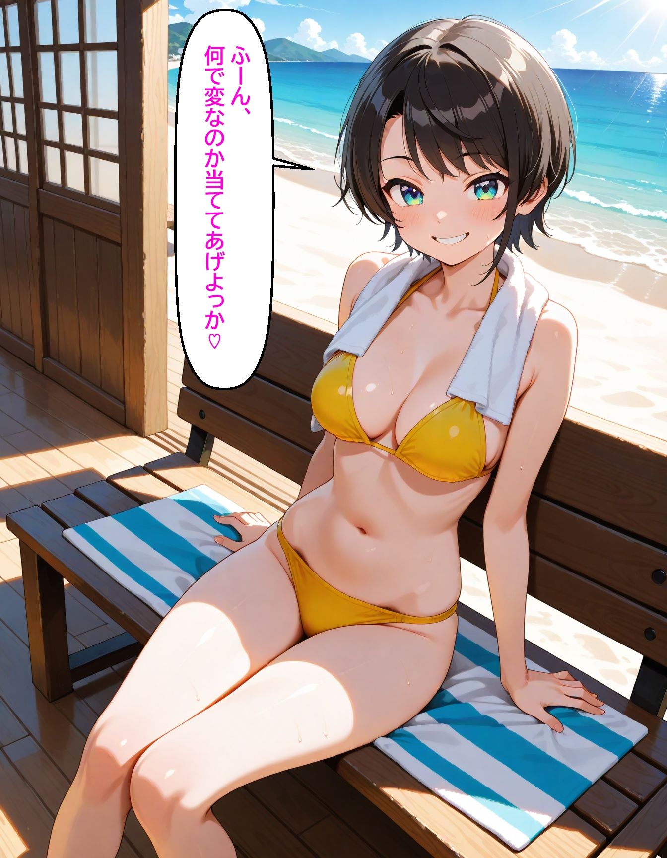 ス〇ルに頼み込んだら最後までやらせてくれた話 サンプル4ページ目